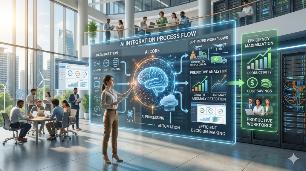 Integrating AI into Business Processes